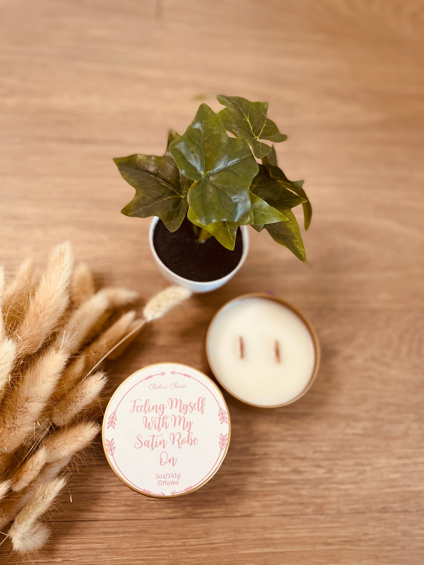 Feeling Myself With My Satin Robe On