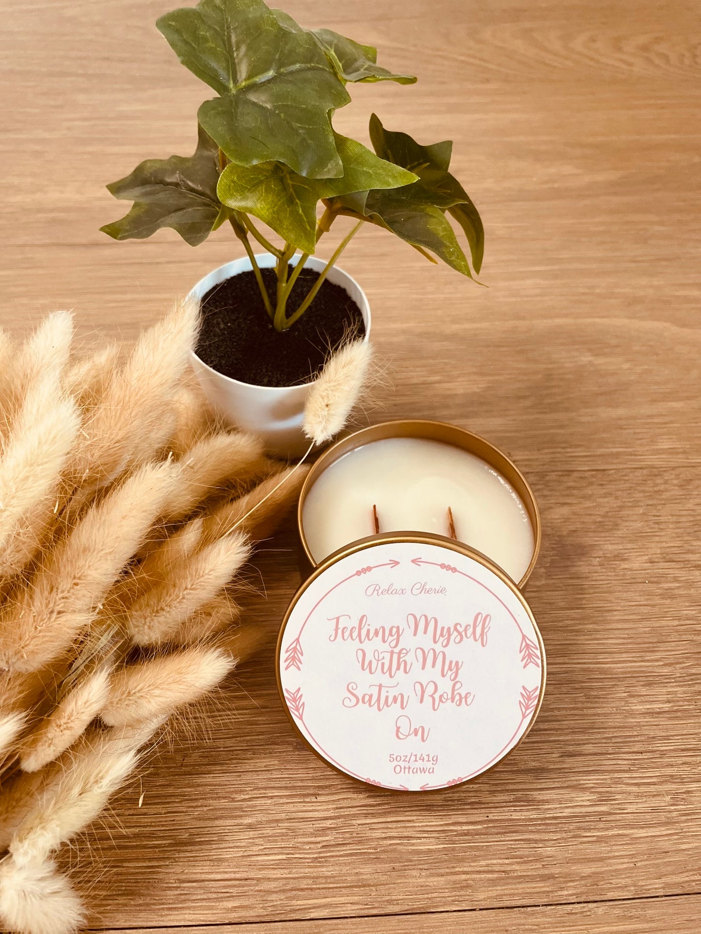 Feeling Myself With My Satin Robe On