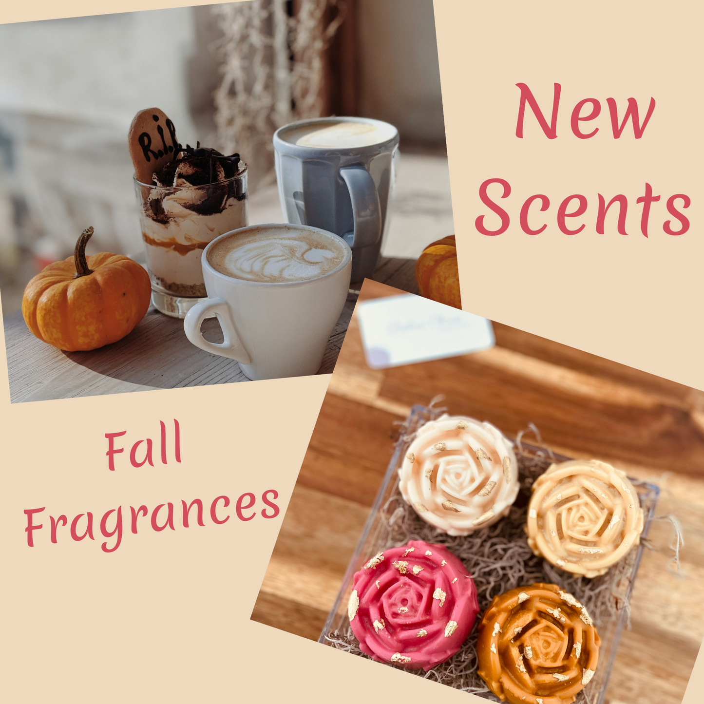 Fall Scents Wax Melts/Tarts
